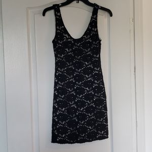 Backstage Lace Mini Dress